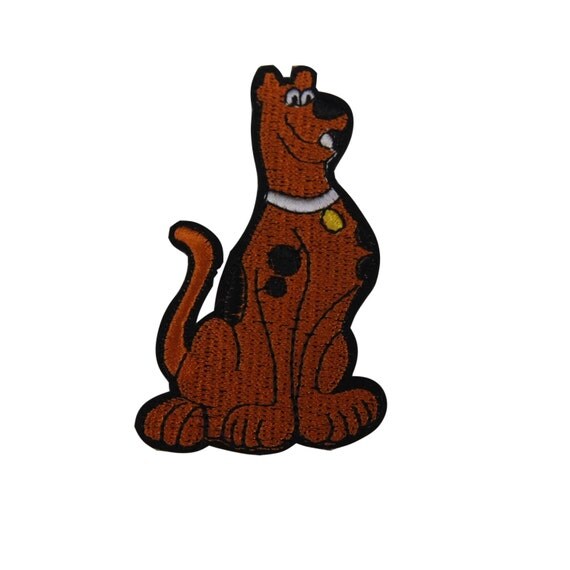 Scooby-Doo Series Scooby Sitting Figure Embroidered by FandomCSN
