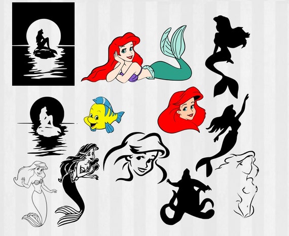 Free Free Ariel Silhouette Svg Free 51 SVG PNG EPS DXF File