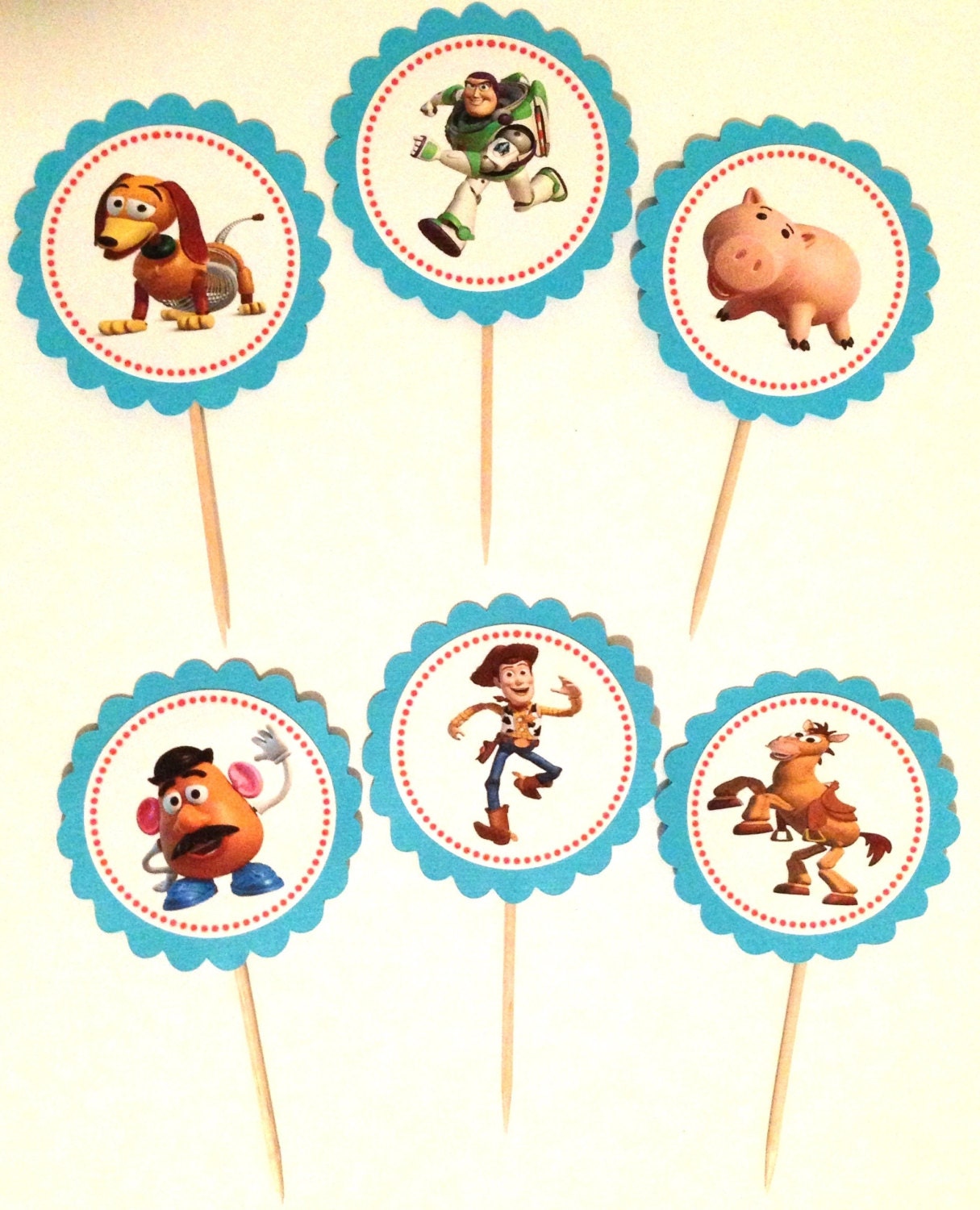 toy story cupcake topper