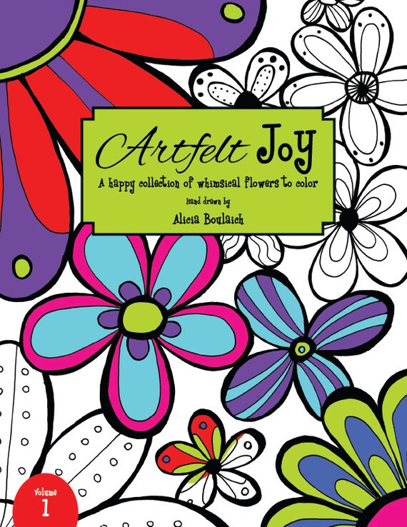 Artfelt Joy Coloring Book for Adults