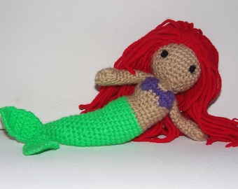 little mermaid amigurumi doll Etsy