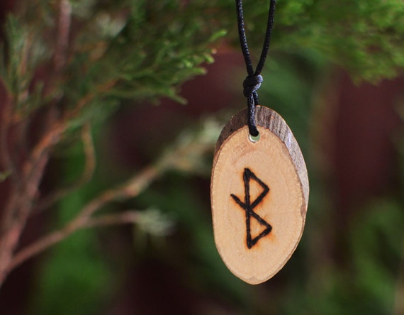 Items similar to Viking Runes Amulet Healing Talisman Norse Mythology ...