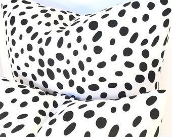 dalmation print cushions