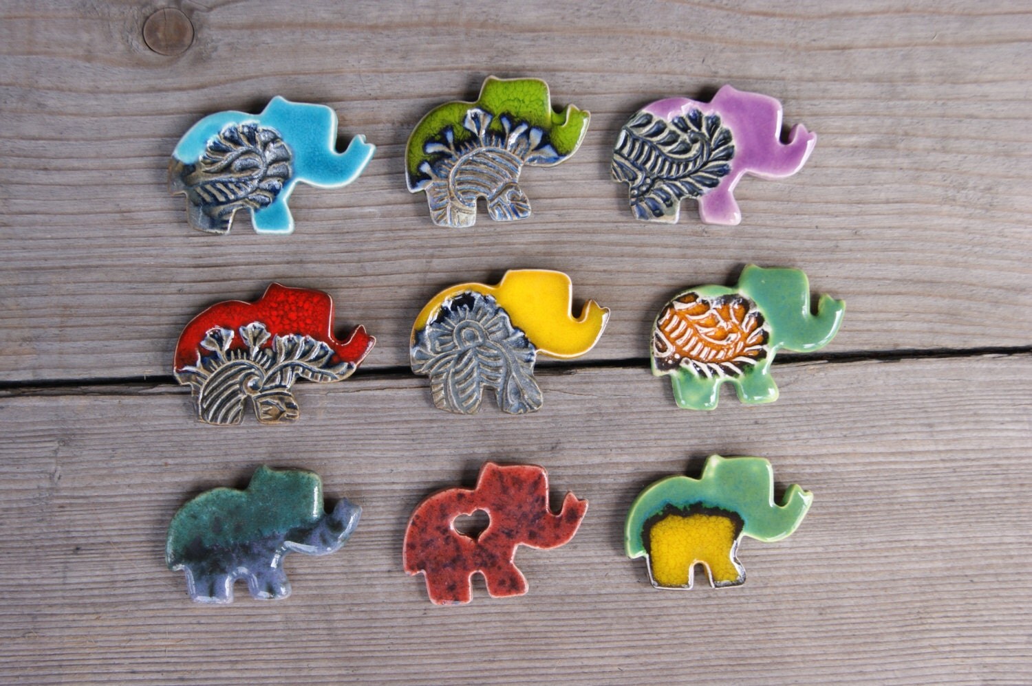 Elephant fridge ceramic refrigerator