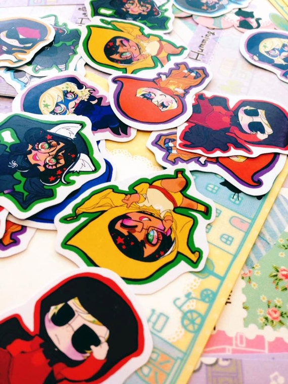 stickers: homestuck by jewelians on Etsy