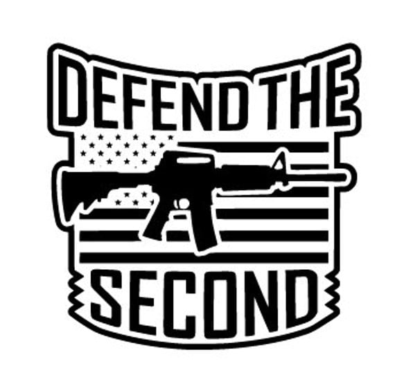 Download Defend the Second Gun American Flag SVG FIle by TheSVGcorner