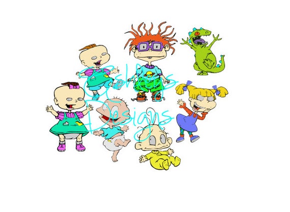 Download Tommy Angelica Chucky Rugrats Crew Lot Bundle SVG by ...