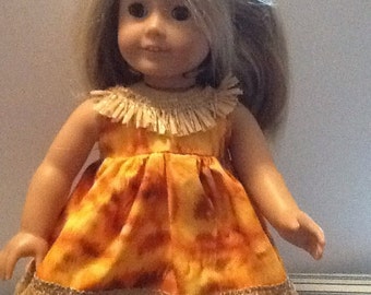 18" American Girl doll top and bloomers