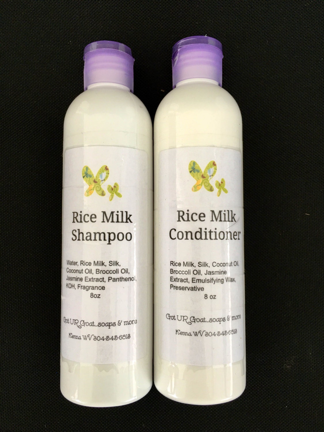 Rice Milk Shampoo and Conditioner set