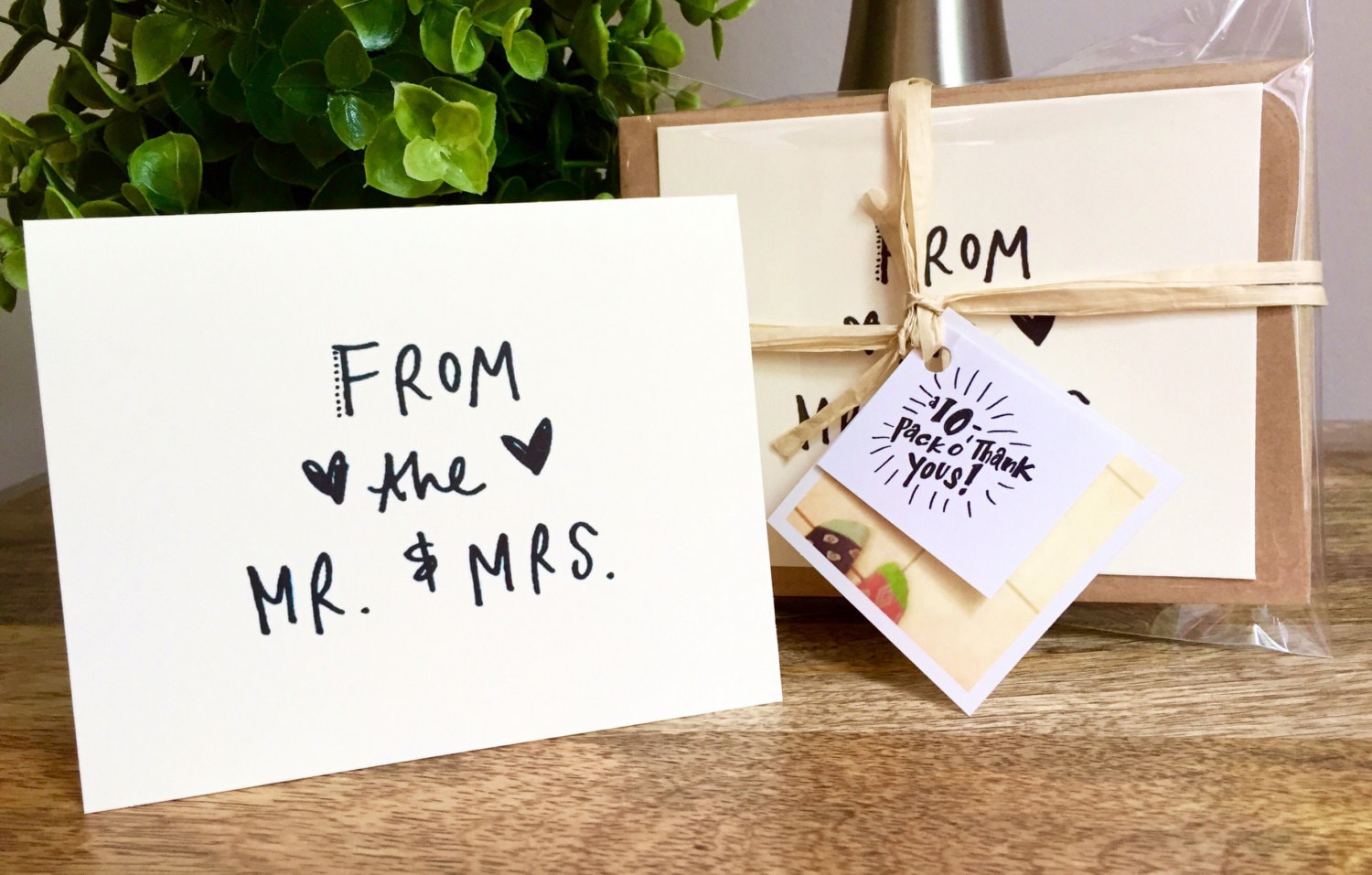  Wedding  Greeting  card  bulk  mr and mrsThank You Cards  10