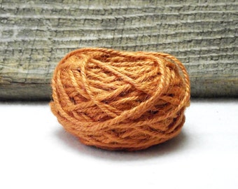 30 Yard Package of 2mm Jute Twine in Orange