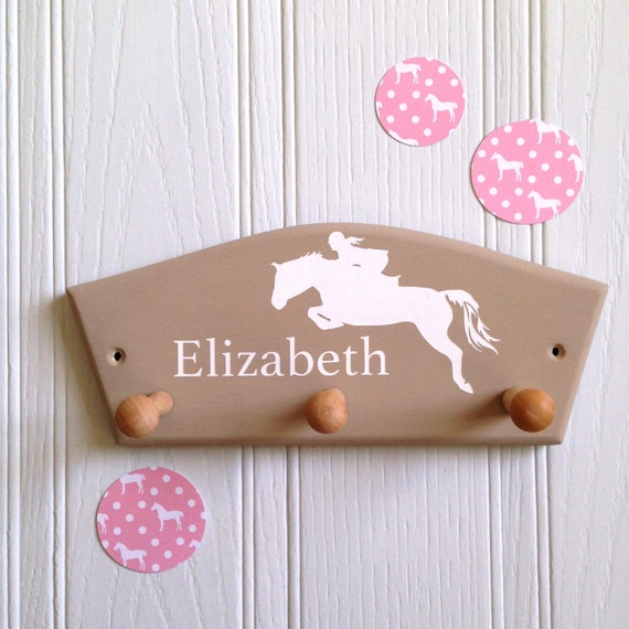 Personalised horse gift for a child childrens horse riding