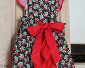 Wild cherry full apron
