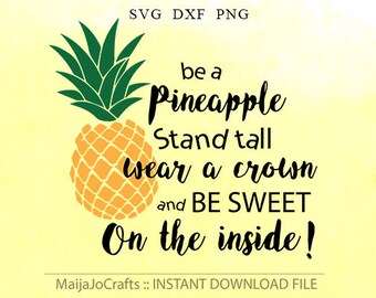 Pineapple SVG files for Silhouette svg files Circuit Explore Png Clipart Cricut downloads Summer svg cutting file Sayings svg cricut files