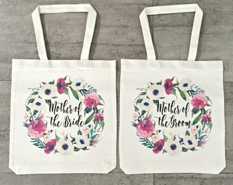 Mother Of The Bride and Mother Of The Groom Tote Bag (Set of 2)
