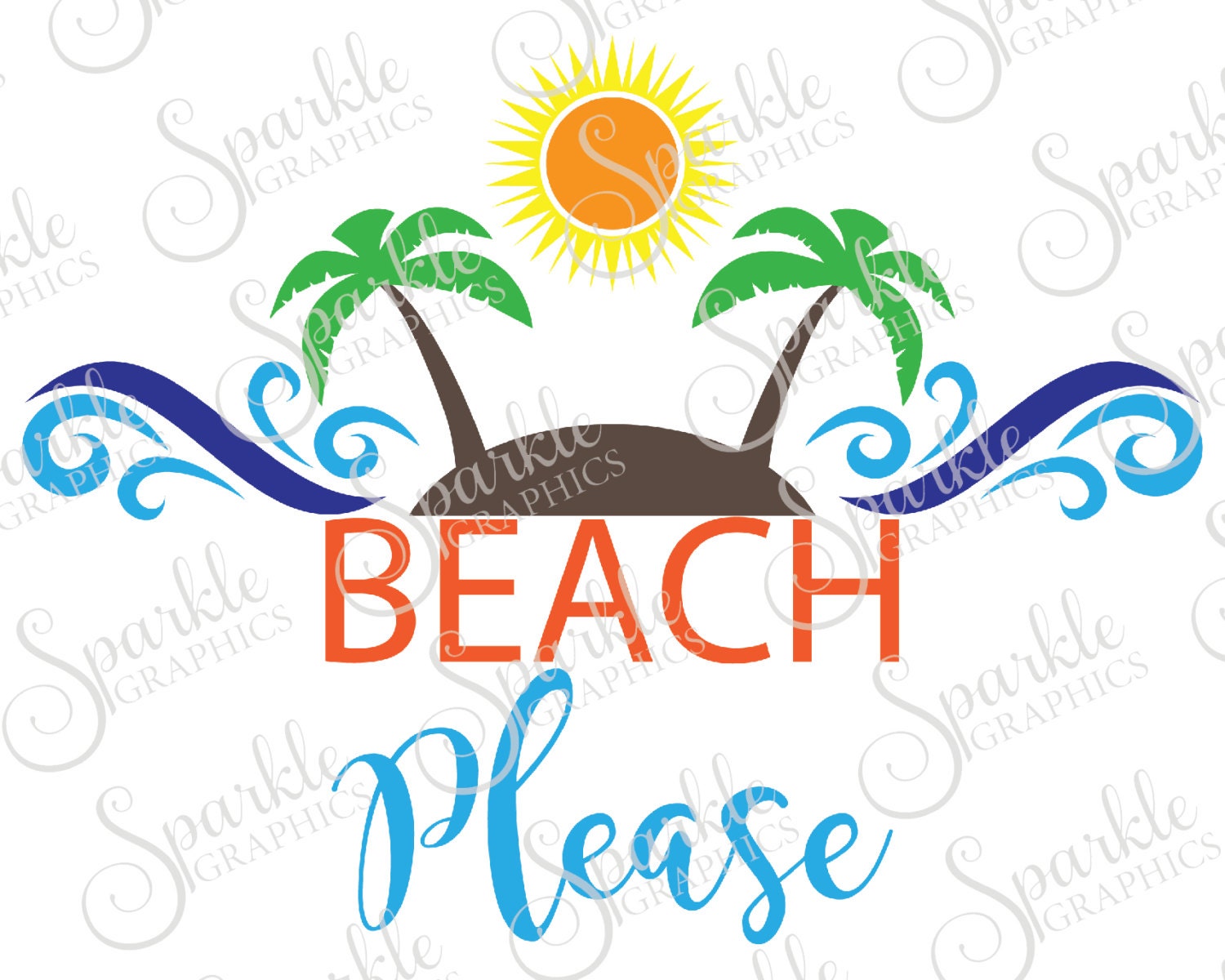 Download Free Svg Beach Summer Doodles File For Cricut