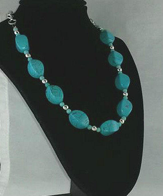 Chunky Turquoise Necklace