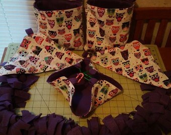 6 Pc Sugar Glider Cage Set