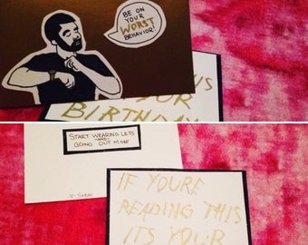 Drake Birthday Card