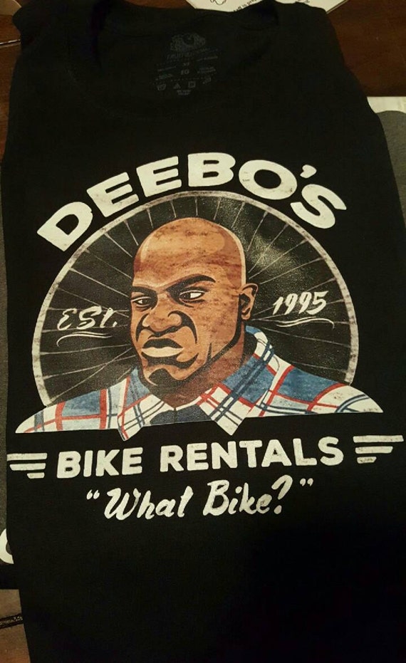 deebo bike rental t shirt