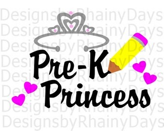Download School princess svg | Etsy