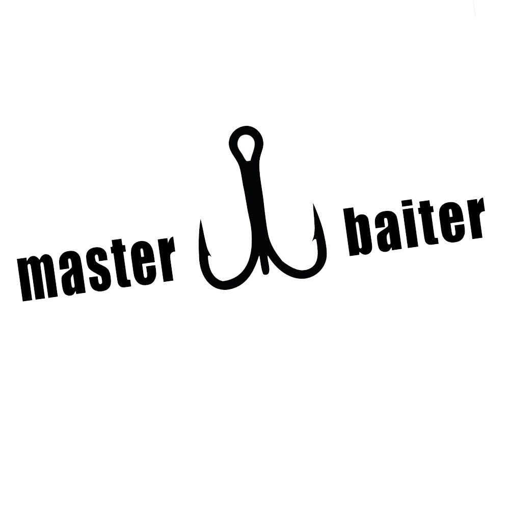 Download DECAL SERPENT SP-291 Master Baiter Fishing Funny Hook Vinyl