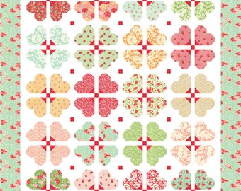 Darling Blossoms PDF Quilt Pattern by Mountain Rose Designs