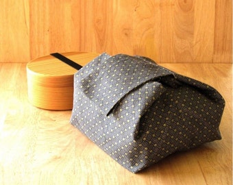 Japanese style bento bag exclude lunch box / Japan cotton fabric/ Lunch bag for women/ Insulated lunch bag.