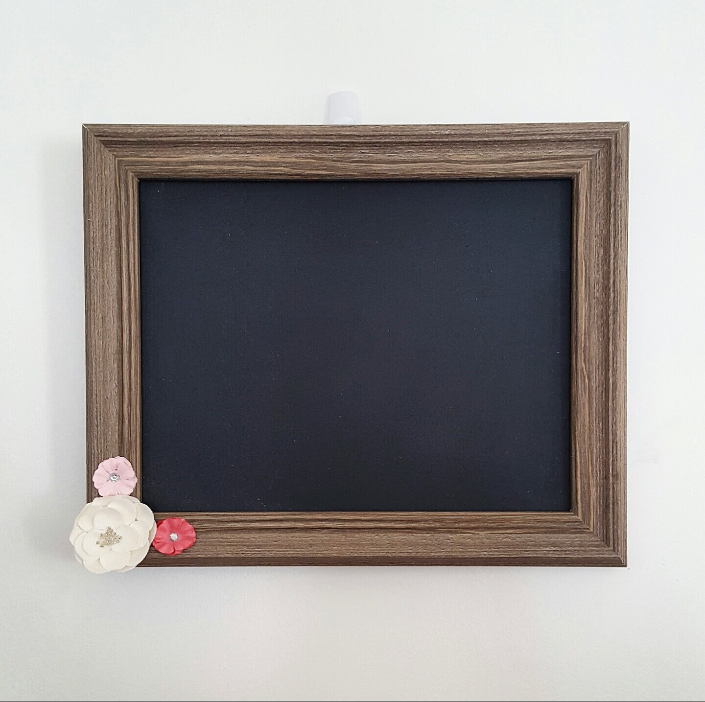 Pink Accent Chalkboard by JamiesChalkboards on Etsy
