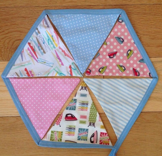 Laundry Room Fabric Bunting