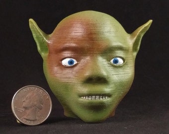 Patches the Goblin (#3): 3D Printed Creature