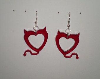Devilish Heart Earrings (PN 1001-ACR-M-XXXX)
