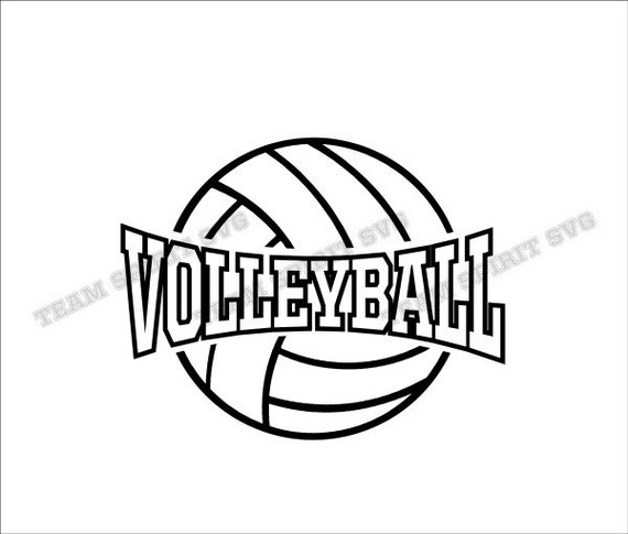 Volleyball Sports Ball Download Files SVG DXF EPS