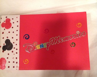 Disney mini scrapbook