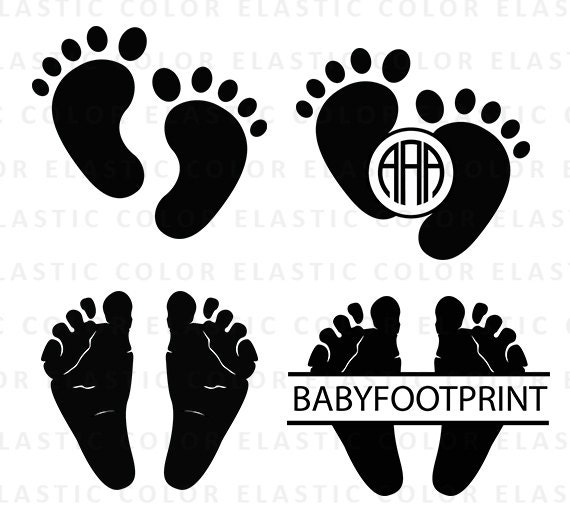 Free Free 100 Infant Baby Footprint Svg SVG PNG EPS DXF File