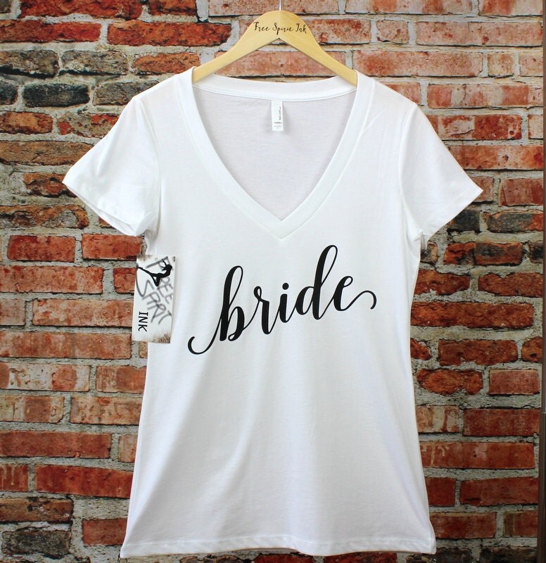 Bride Shirt. Bridal Shower Gift. Bride TShirt. Bride Tee.