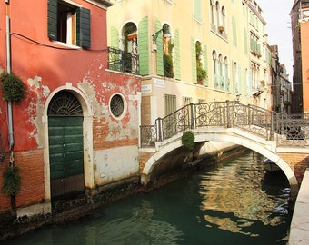 Vintage Venice Bridge