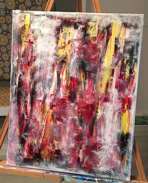 Oil paint canvas 16x20 by ORANGEOWLSTUDIO on Etsy