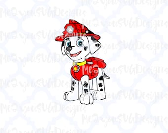 Paw Patrol Marshall SVG,EPS,PNG,Studio