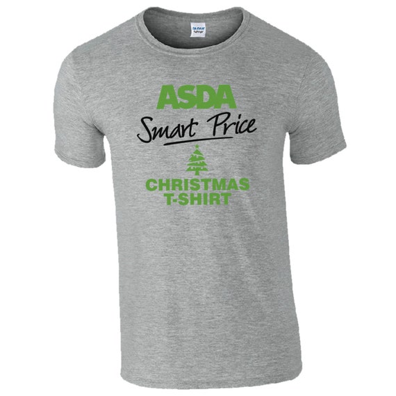 Asda smart price christmas t-shirt funny adult men's