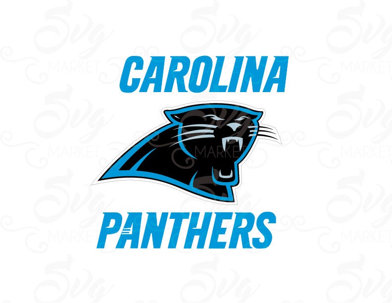 Carolina Panthers Cuttable Design File Svg Eps By Svgmarketfiles