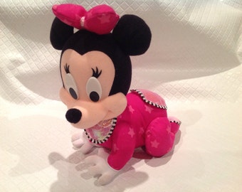 crawling minnie mouse doll