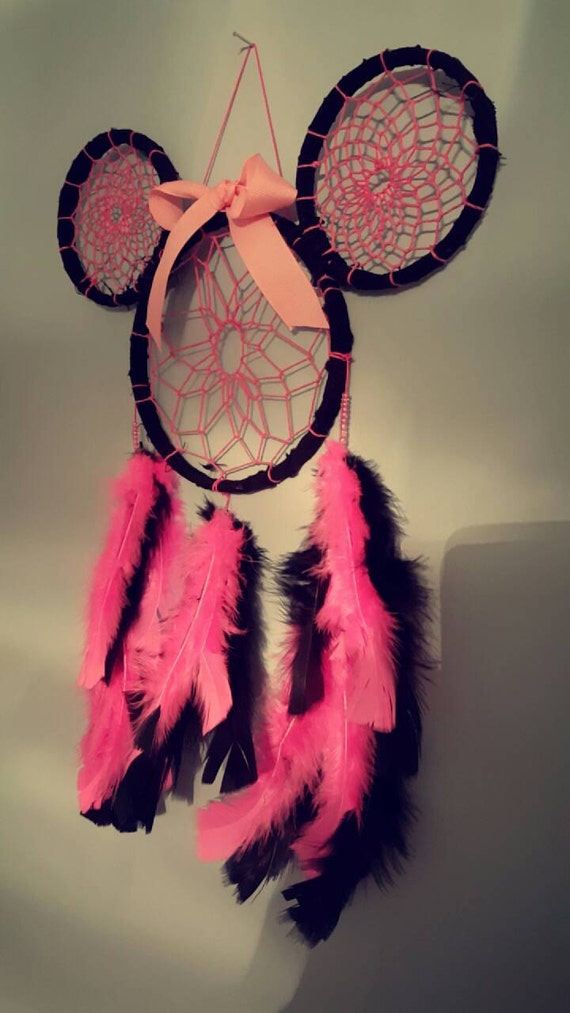 Items similar to Minnie Mouse Dream Catcher on Etsy