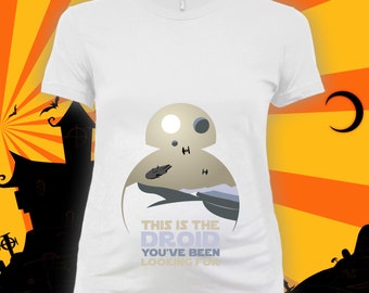 This Is The Droid You've Been Looking For - maternity halloween shirt, pregnancy announcement shirt, halloween maternity shirt-CCB-260