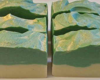 Avocado Shea Organic, Cold Process, Vegan, Handmade Soap