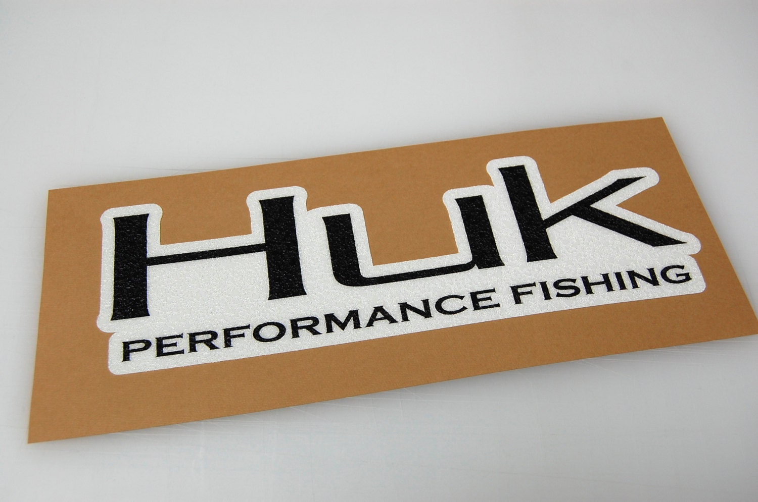 Huk Bass Boat Carpet Graphic Decal Logo by CarpetGraphics