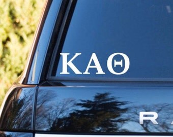 Kappa Alpha Theta Decal