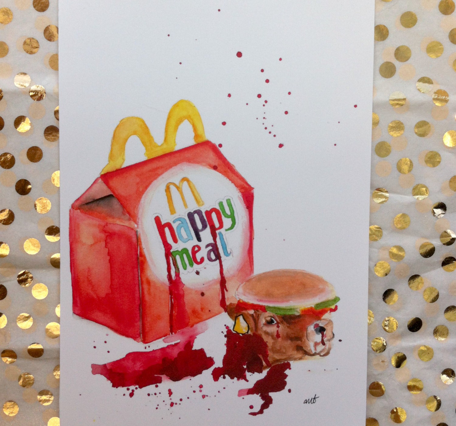 McDonald's 'Happy Meal' Print