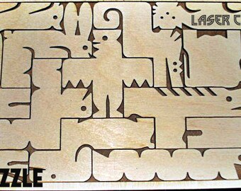 Puzzle Chinese horoscope 12 pieces that can be assembled
