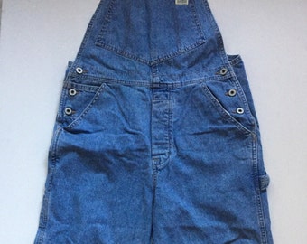 Vintage GUESS Overalls 90's Denim overalls size 31